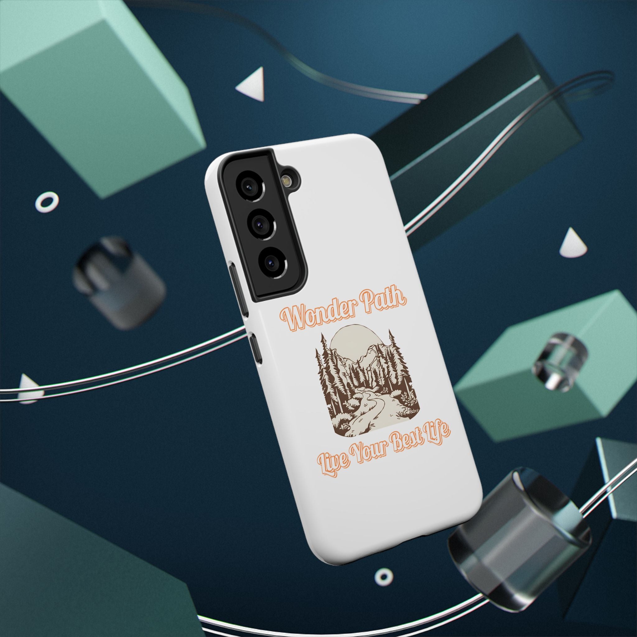 Wonder Path Impact-Resistant Phone Case - Live Your Best Life Design