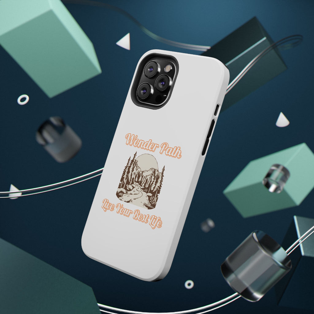 Wonder Path Impact-Resistant Phone Case - Live Your Best Life Design
