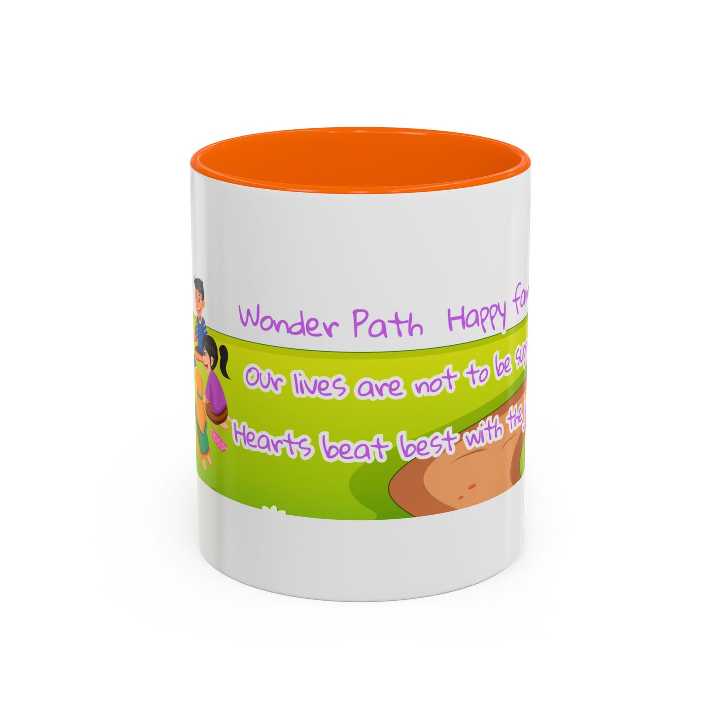 Whimsical Family Coffee Mug - Perfect Gift for Parents, Fun Kitchen Decor, Inspirational Drinkware, Housewarming Present, Joyful Vibes