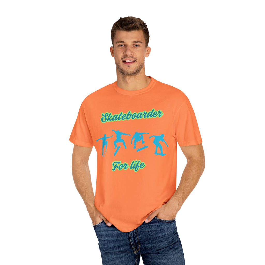 Skateboarder Life T-Shirt, Unisex Graphic Tee, Casual Wear, Gift for Skateboarders, Skate Style Apparel