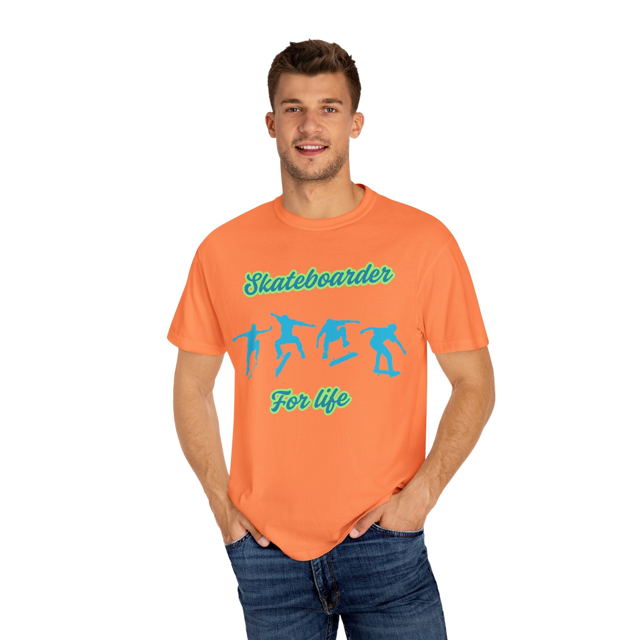 Skateboarder Life T-Shirt, Unisex Graphic Tee, Casual Wear, Gift for Skateboarders, Skate Style Apparel
