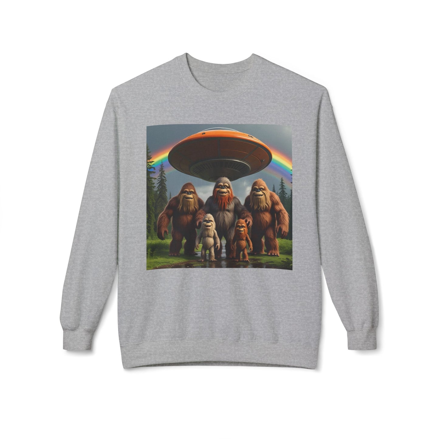 Unisex Midweight Softstyle Fleece Crewneck Sweatshirt
