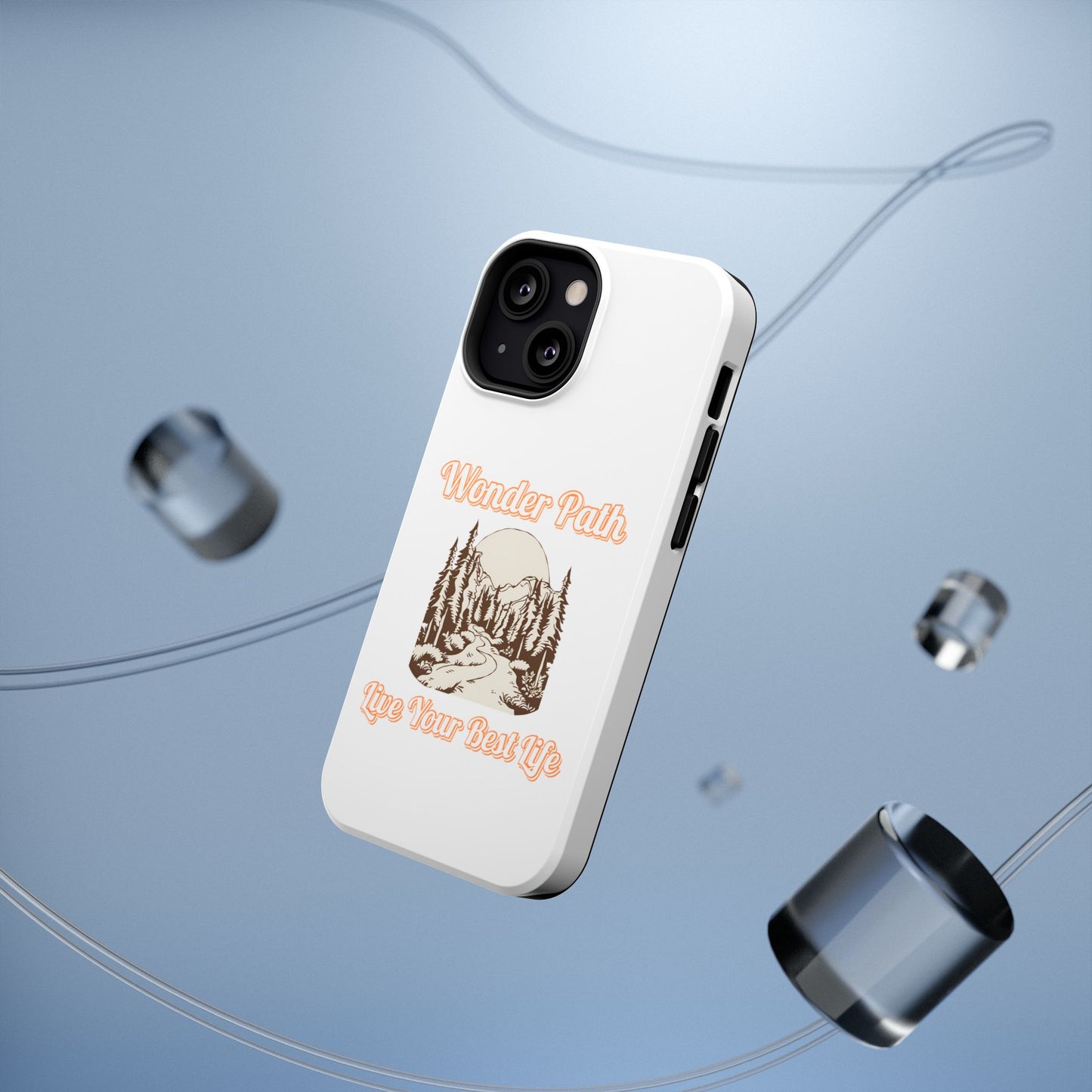 Wonder Path Impact-Resistant Phone Case - Live Your Best Life Design