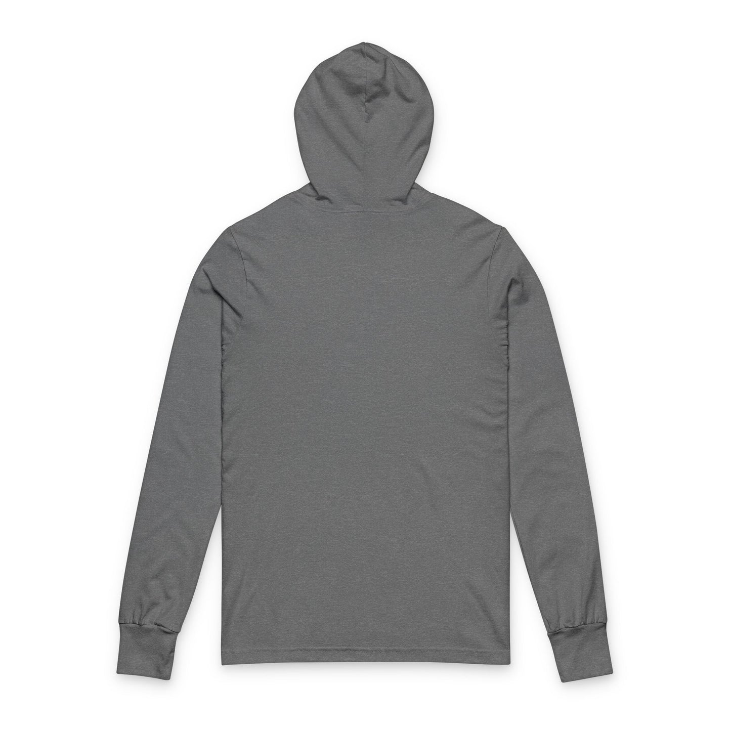 Eagle Over Lake Hooded Long-Sleeve Tee