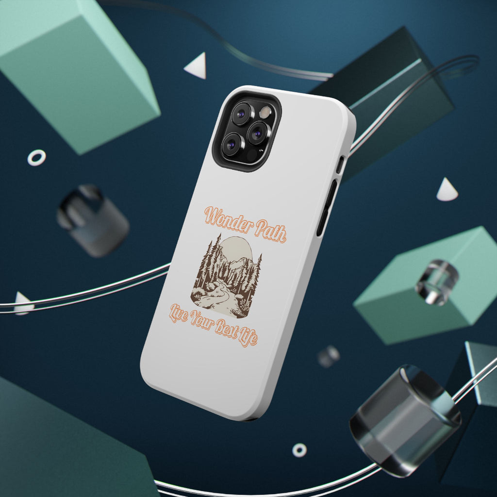 Wonder Path Impact-Resistant Phone Case - Live Your Best Life Design