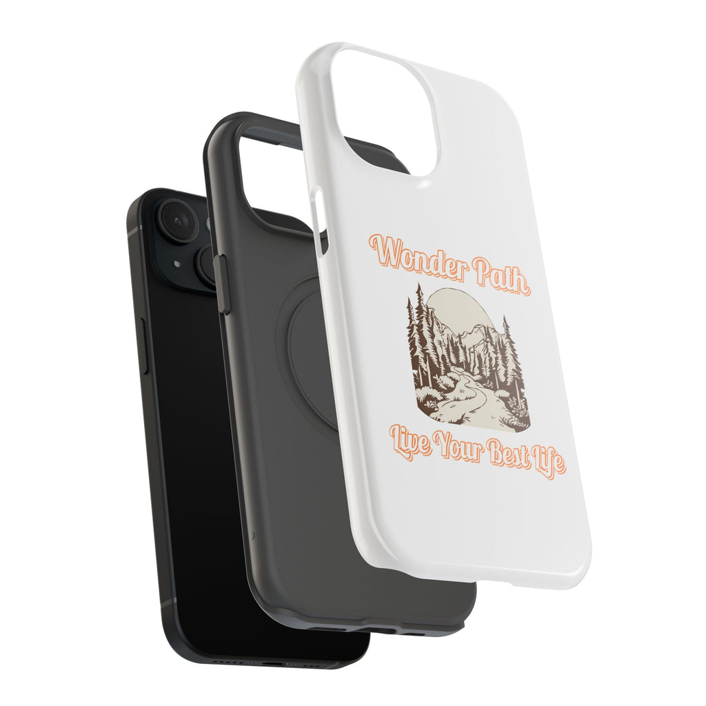 Wonder Path Impact-Resistant Phone Case - Live Your Best Life Design