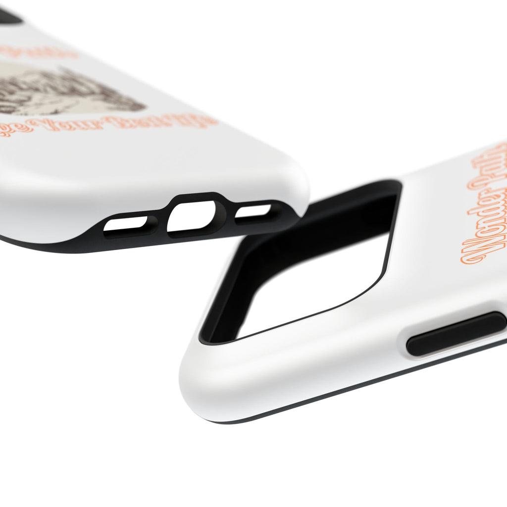 Wonder Path Impact-Resistant Phone Case - Live Your Best Life Design