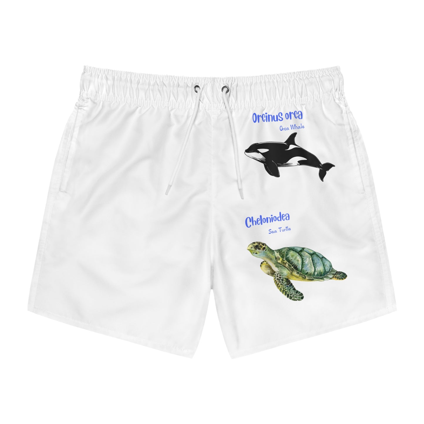 Giraffe Face Swim Trunks – Funny Animal Beach Shorts