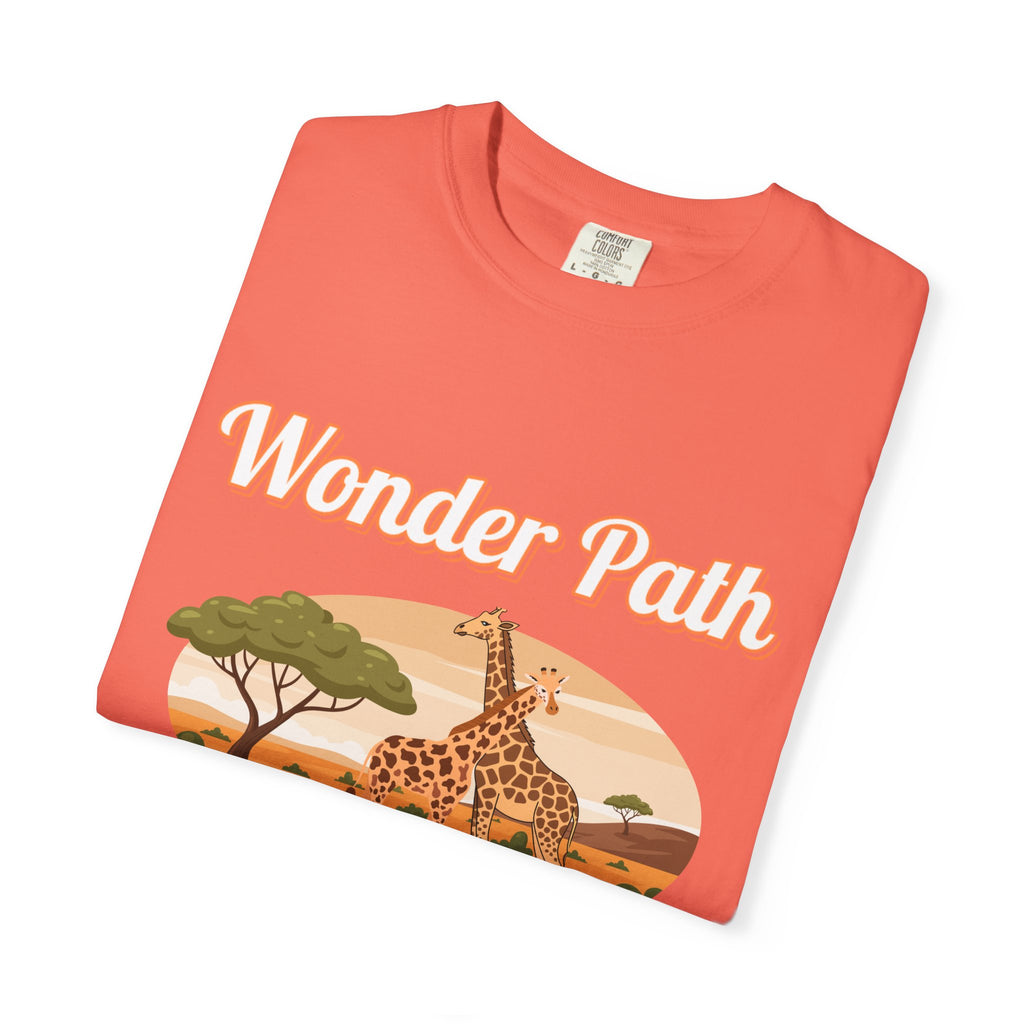 Giraffe Safari «Wonder Path Creating Love» T-Shirt