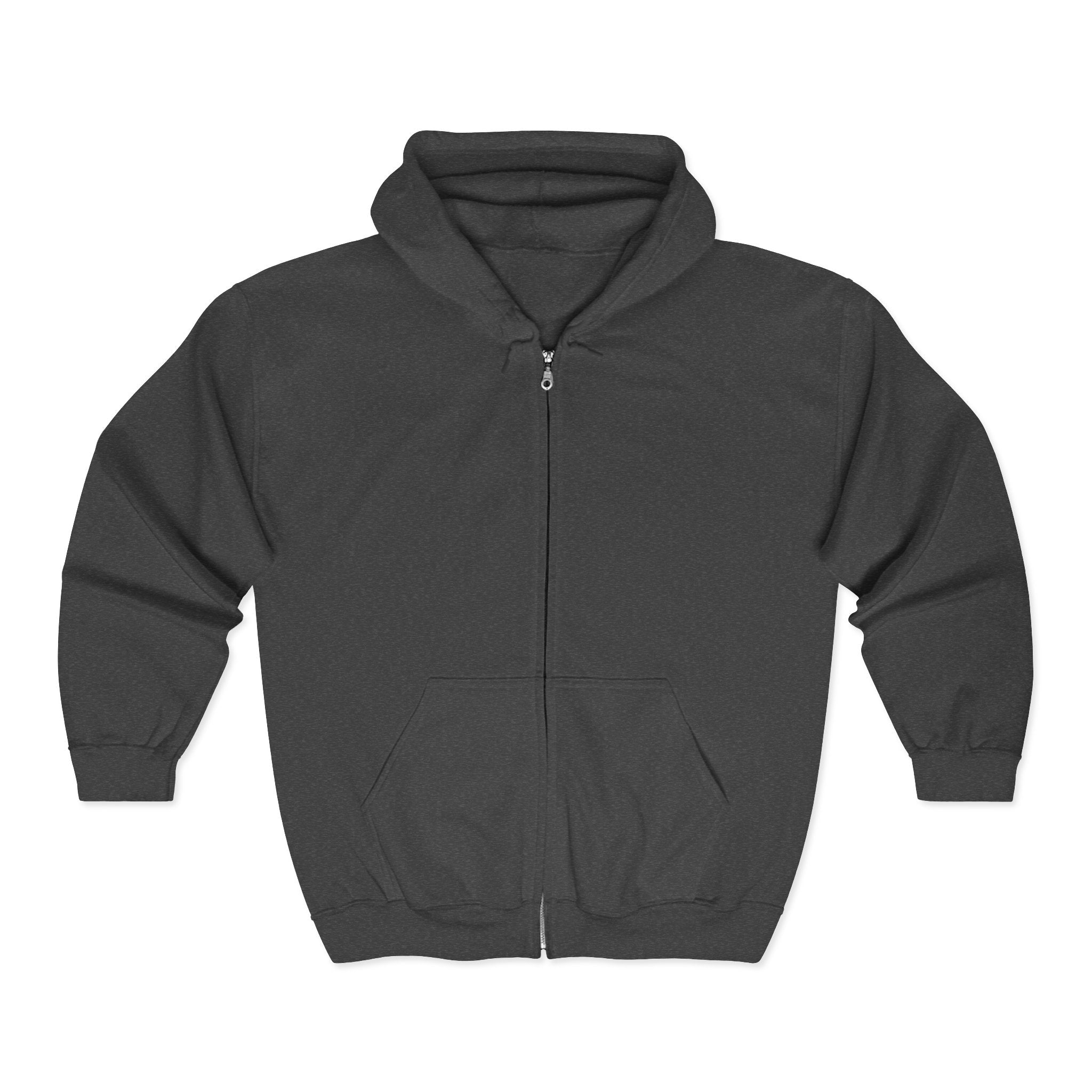 Cozy Unisex Full Zip Hoodie for Everyday Comfort