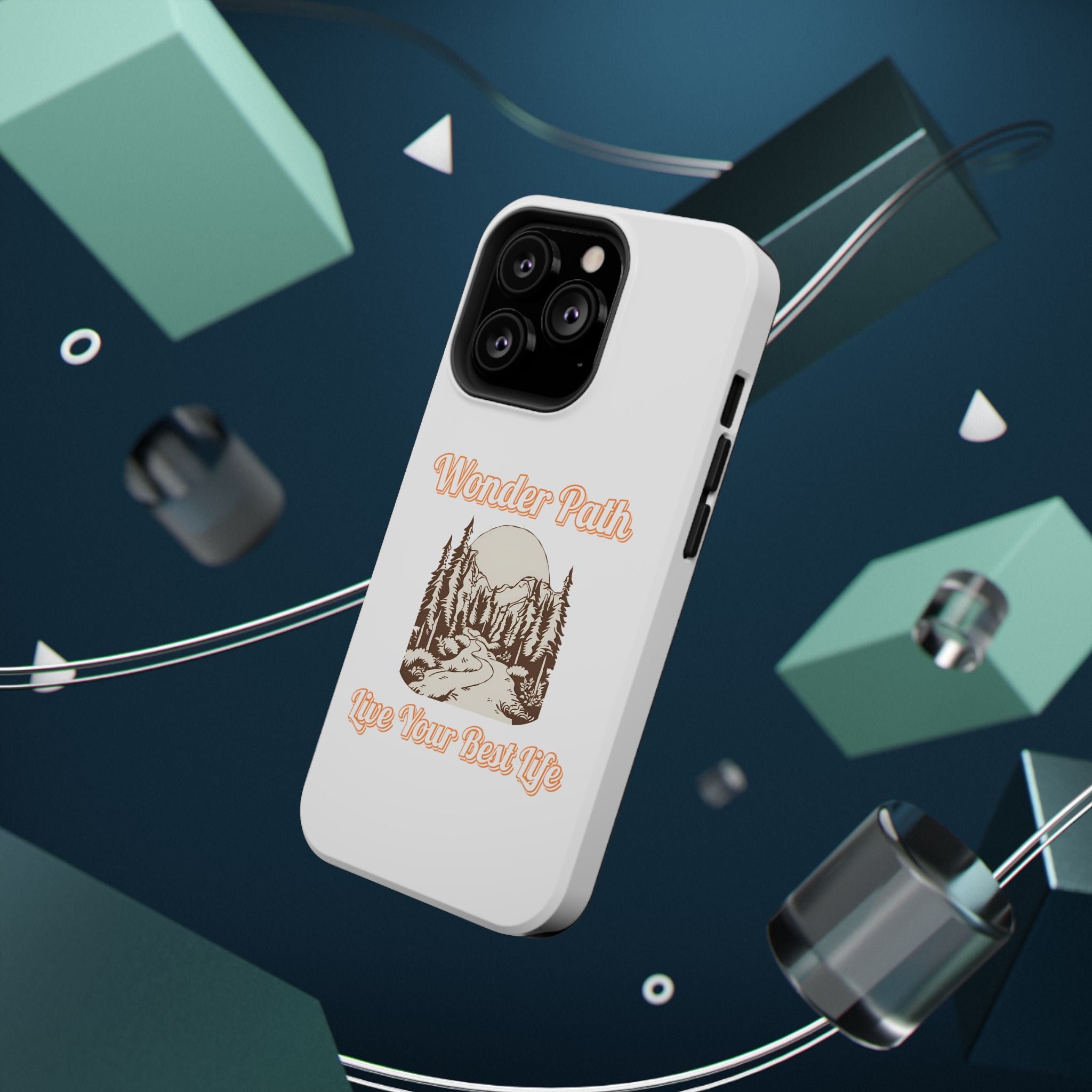 Wonder Path Impact-Resistant Phone Case - Live Your Best Life Design