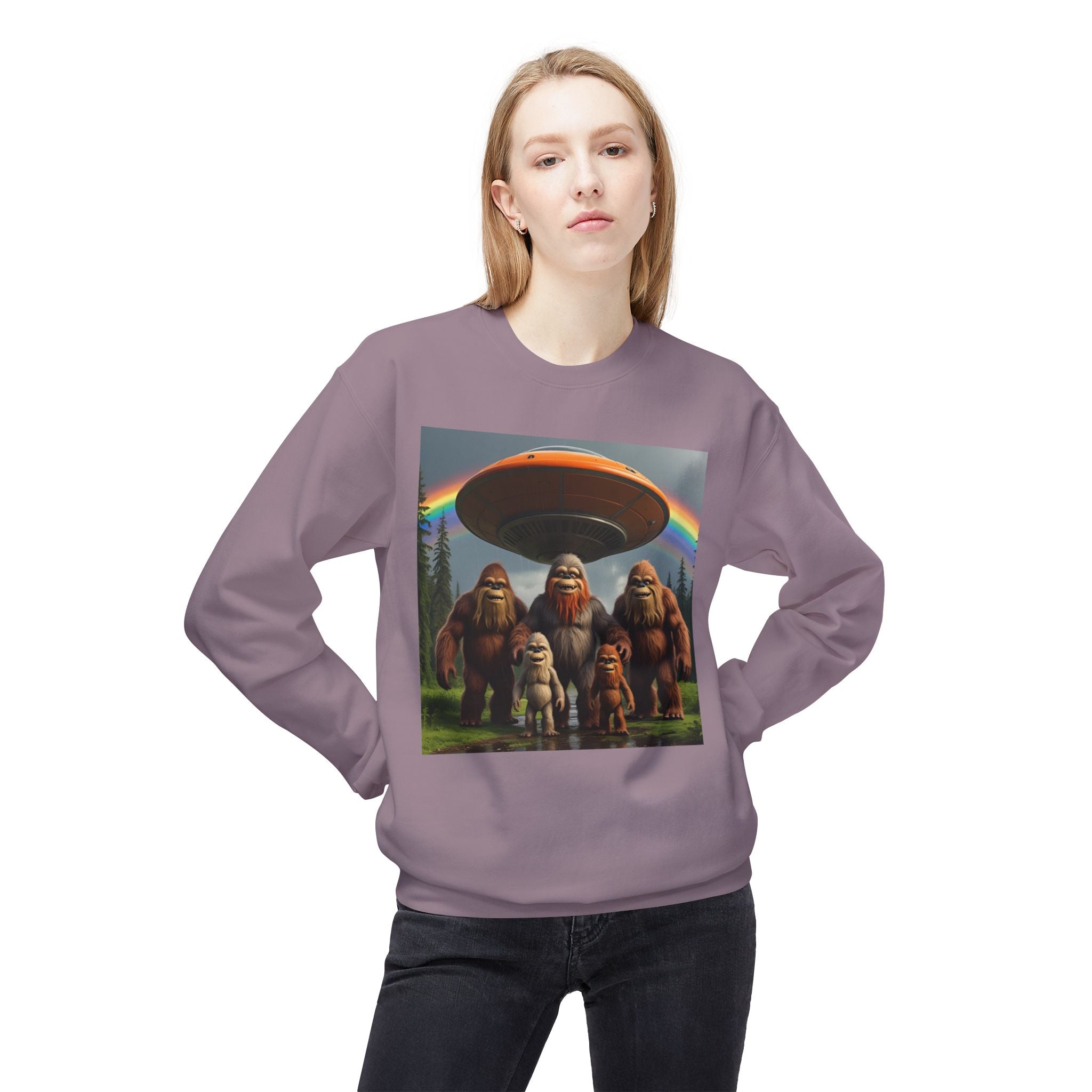Unisex Midweight Softstyle Fleece Crewneck Sweatshirt