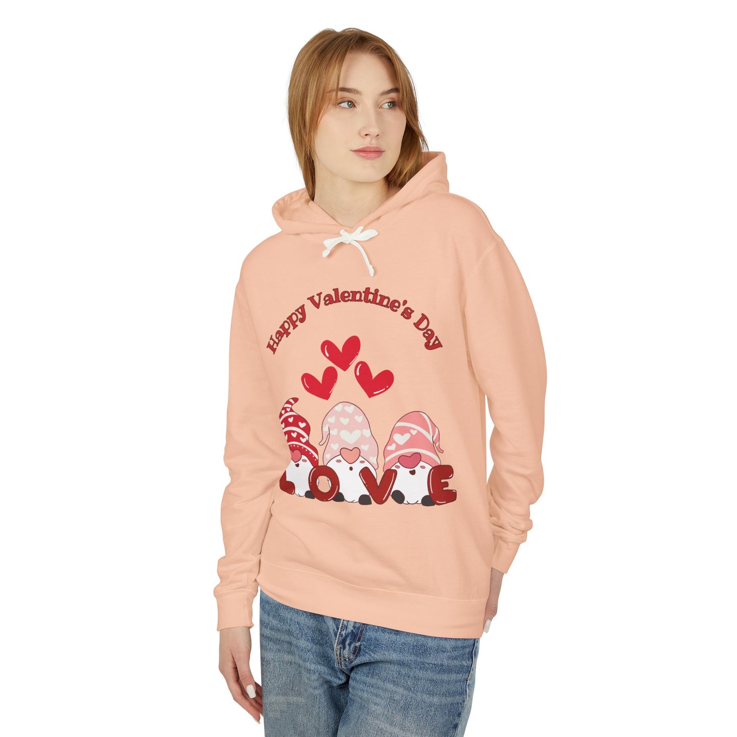 Valentine's Day Love Gnomes Hoodie