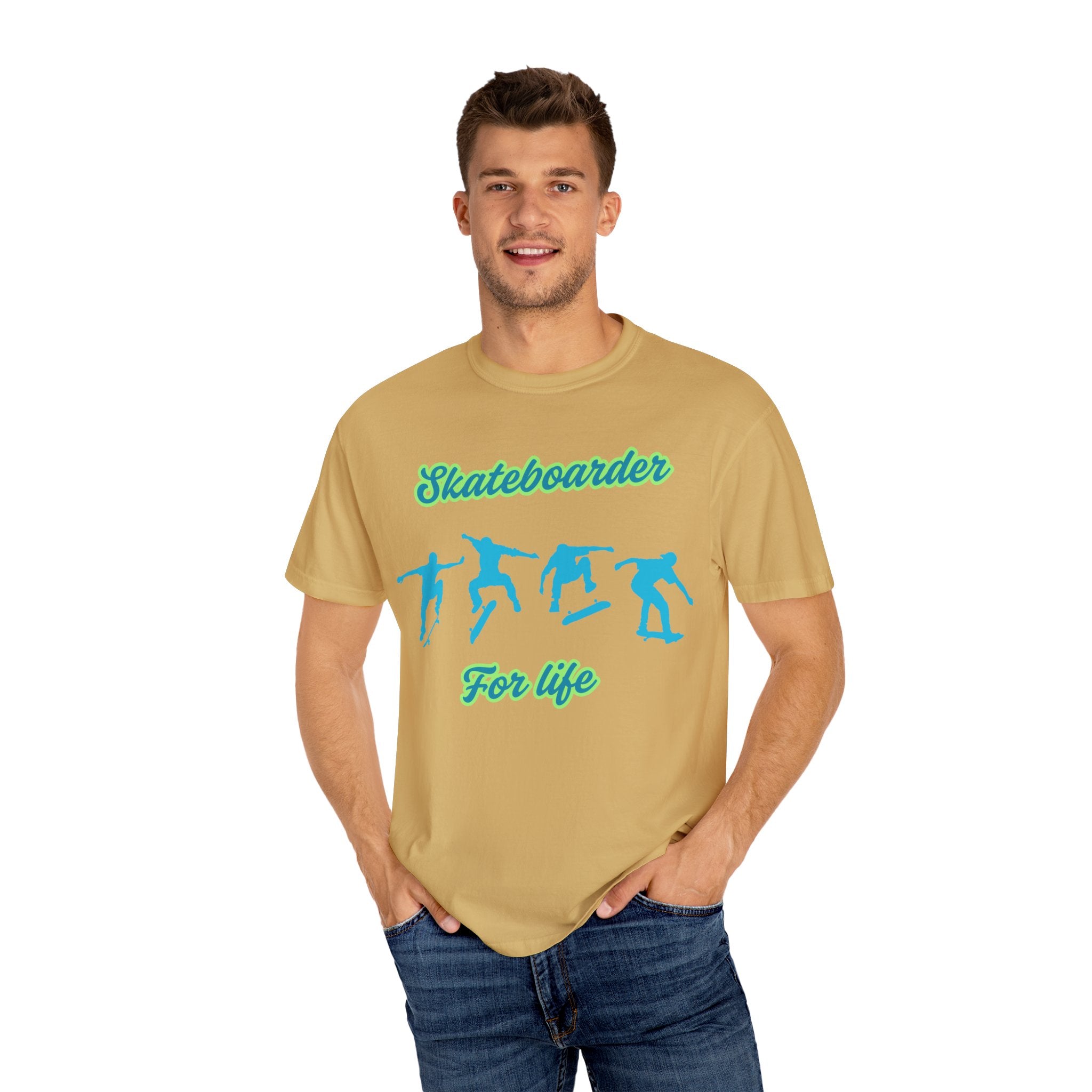 Skateboarder Life T-Shirt, Unisex Graphic Tee, Casual Wear, Gift for Skateboarders, Skate Style Apparel