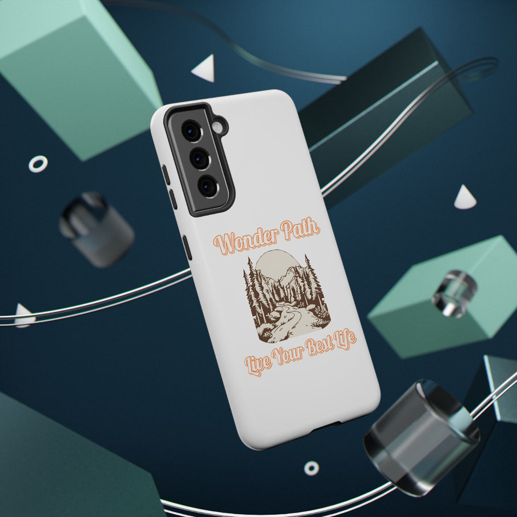 Wonder Path Impact-Resistant Phone Case - Live Your Best Life Design
