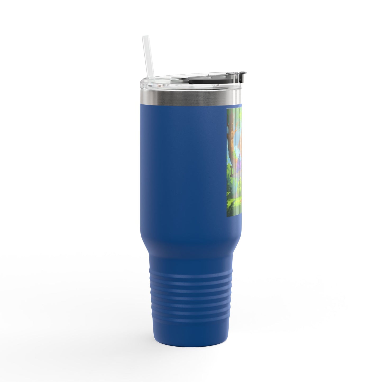 Vibrant Insulated Travel Mug, 40oz - Perfect for Outdoor Adventures, Gifts for Coffee Lovers, Eco-Friendly Insulated Drinkware