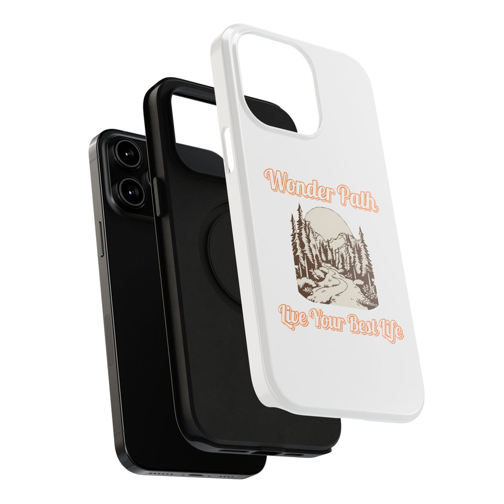 Wonder Path Impact-Resistant Phone Case - Live Your Best Life Design