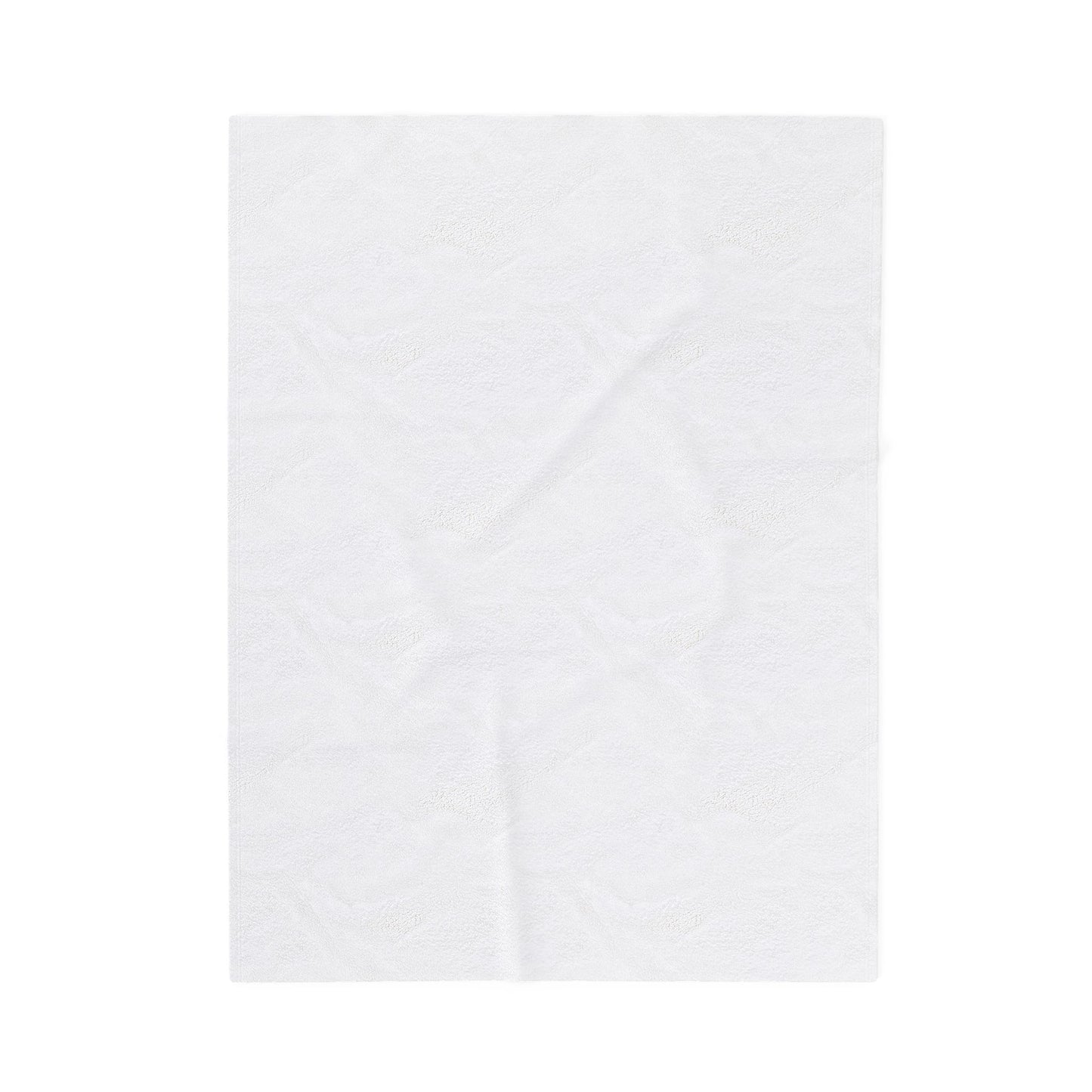 Velveteen Plush Blanket — ‘Wonder Path Creating Love’ Giraffe Safari Throw