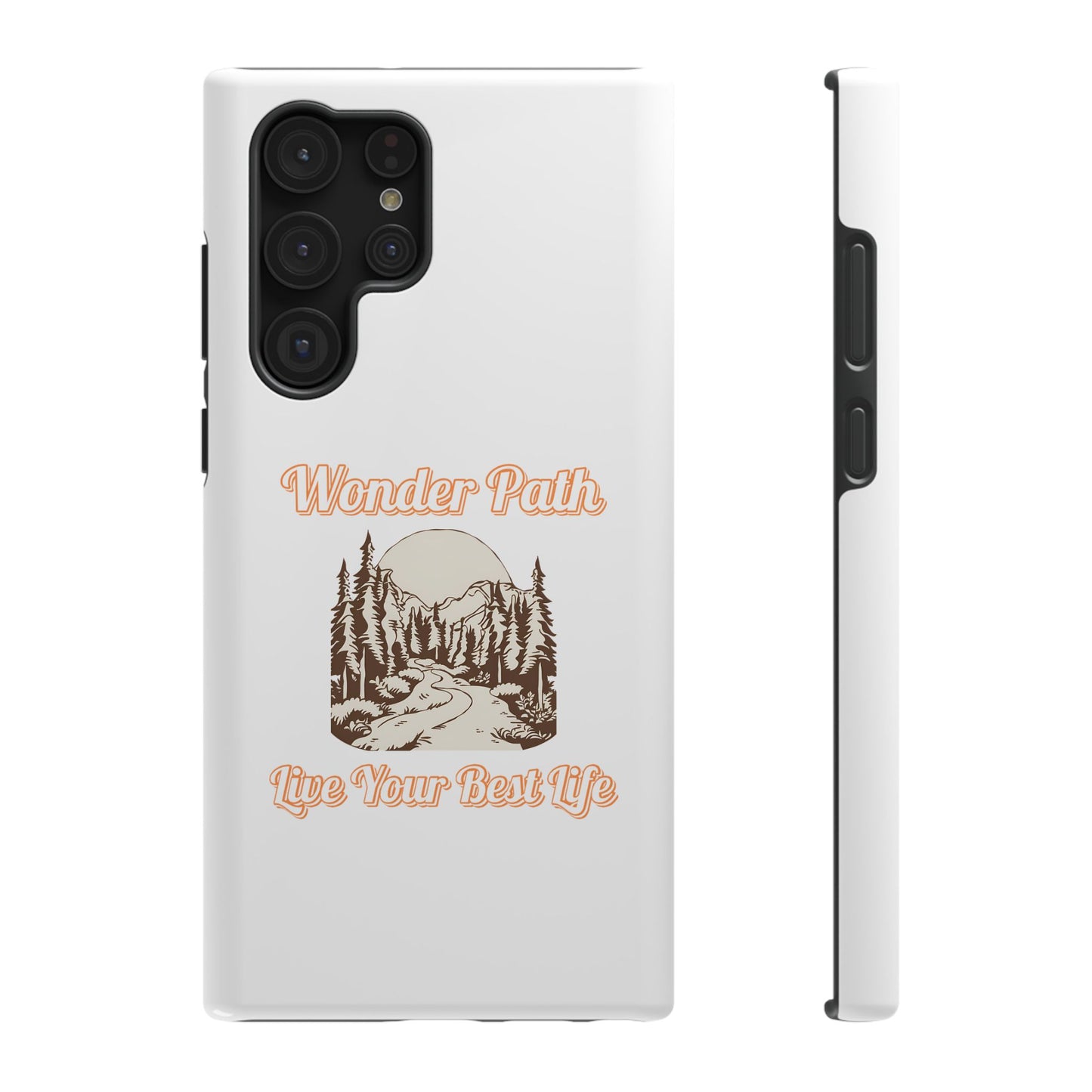 Wonder Path Impact-Resistant Phone Case - Live Your Best Life Design