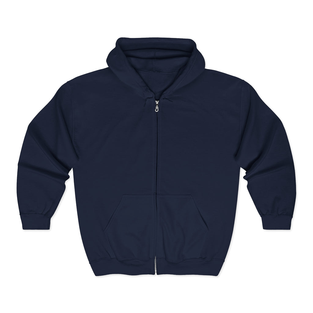 Cozy Unisex Full Zip Hoodie for Everyday Comfort