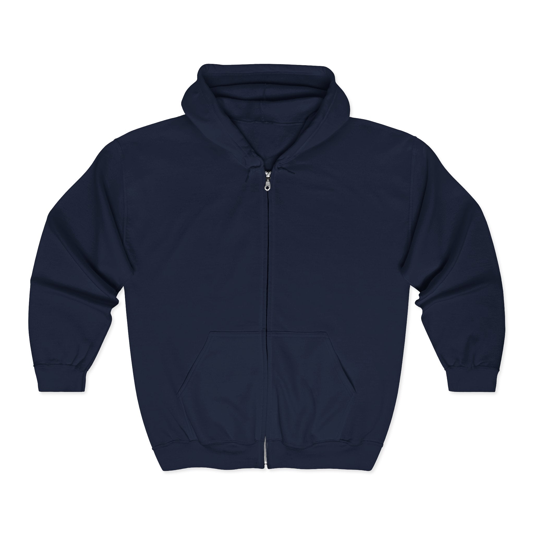 Cozy Unisex Full Zip Hoodie for Everyday Comfort