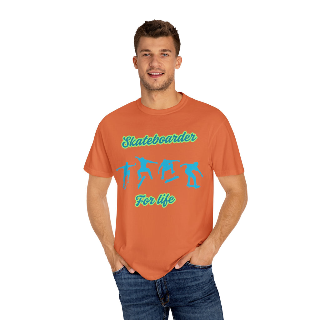 Skateboarder Life T-Shirt, Unisex Graphic Tee, Casual Wear, Gift for Skateboarders, Skate Style Apparel