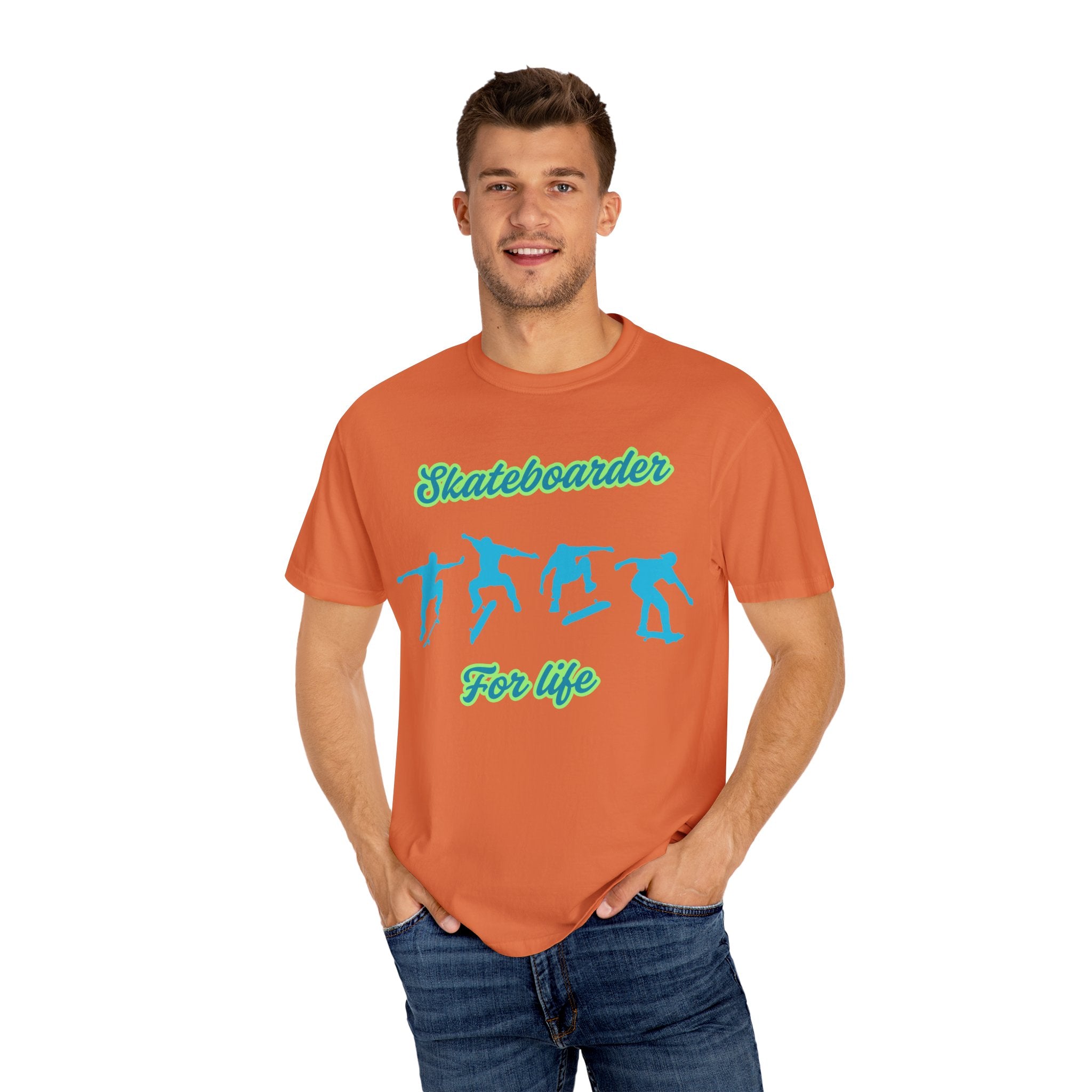 Skateboarder Life T-Shirt, Unisex Graphic Tee, Casual Wear, Gift for Skateboarders, Skate Style Apparel