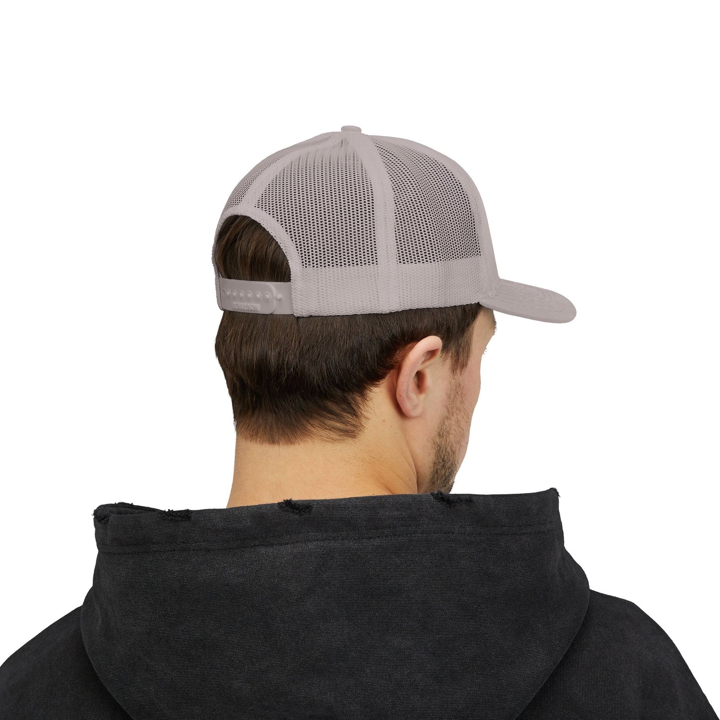 Patriotic Eagle Snapback Trucker Cap — USA Flag Graphic
