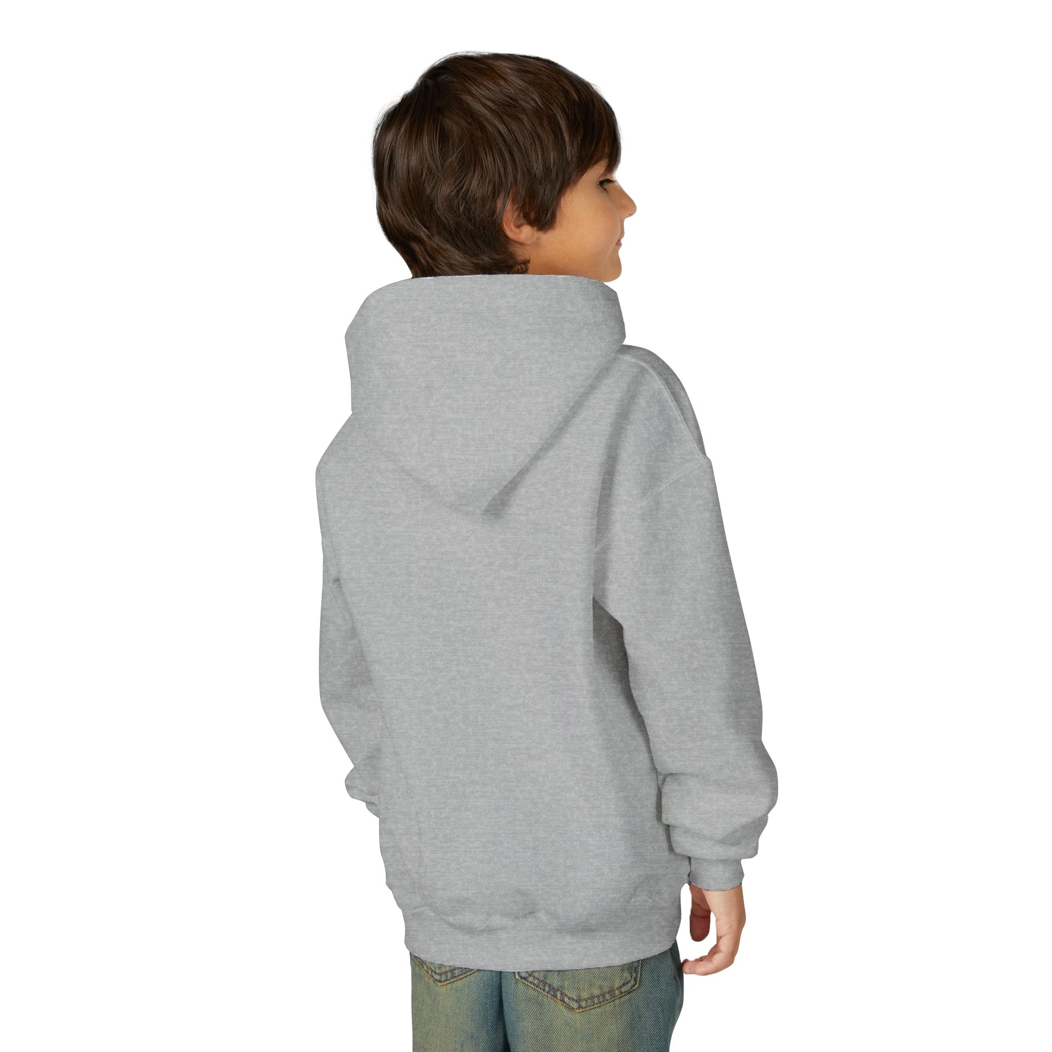 Bigfoot Fishing Youth Hoodie, Adventure Sweatshirt, Outdoor Fun, Gift for Kids, Bigfoot Lovers, Hooded Sweatshirt for Camping