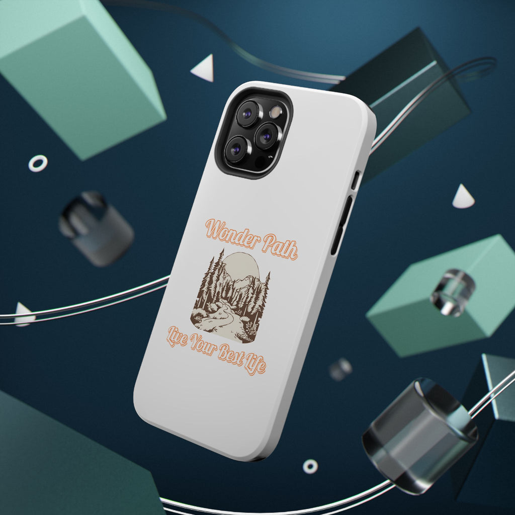 Wonder Path Impact-Resistant Phone Case - Live Your Best Life Design