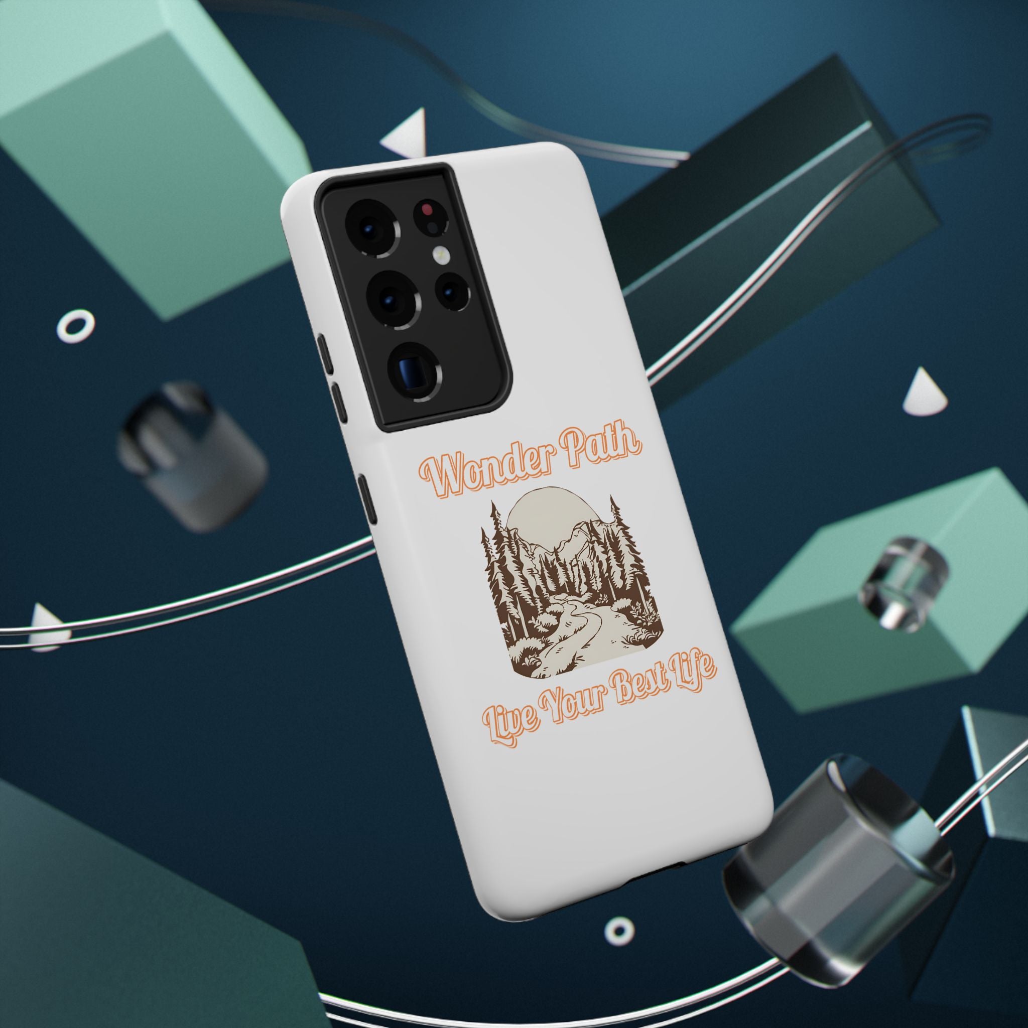 Wonder Path Impact-Resistant Phone Case - Live Your Best Life Design