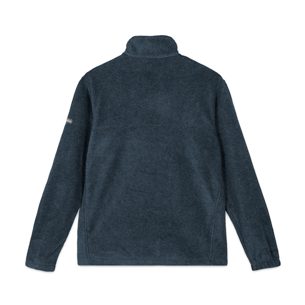 Embroidered Unisex Columbia Fleece Jacket - Cozy Style for All Seasons