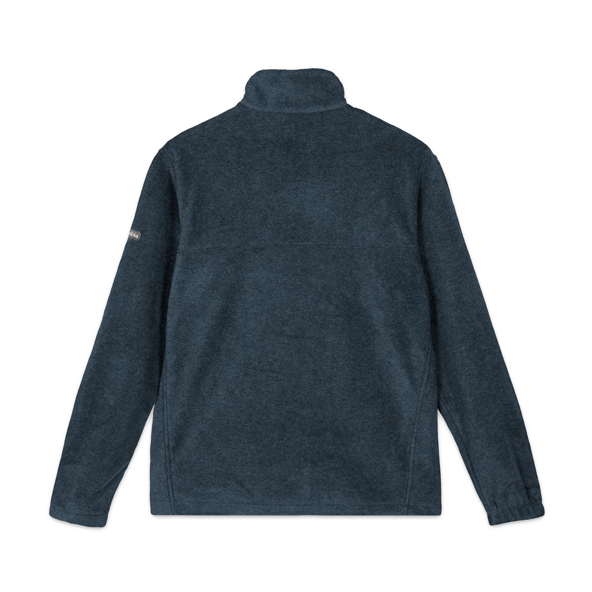 Embroidered Unisex Columbia Fleece Jacket - Cozy Style for All Seasons