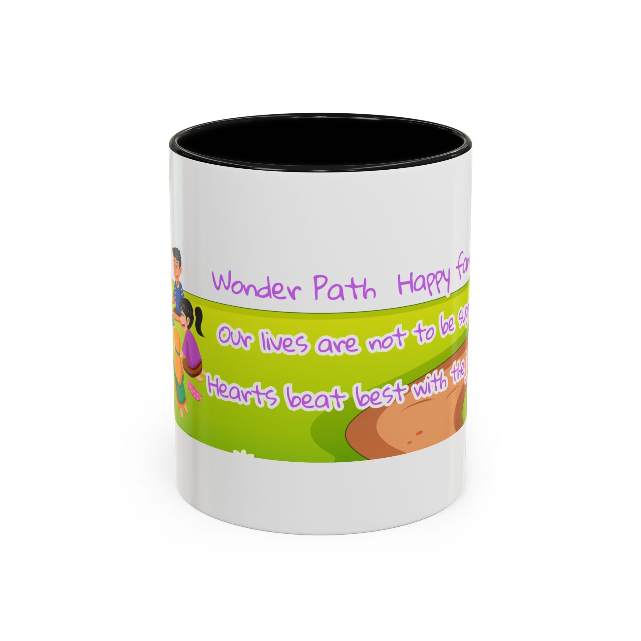 Whimsical Family Coffee Mug - Perfect Gift for Parents, Fun Kitchen Decor, Inspirational Drinkware, Housewarming Present, Joyful Vibes