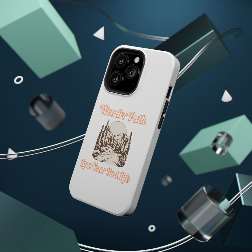 Wonder Path Impact-Resistant Phone Case - Live Your Best Life Design