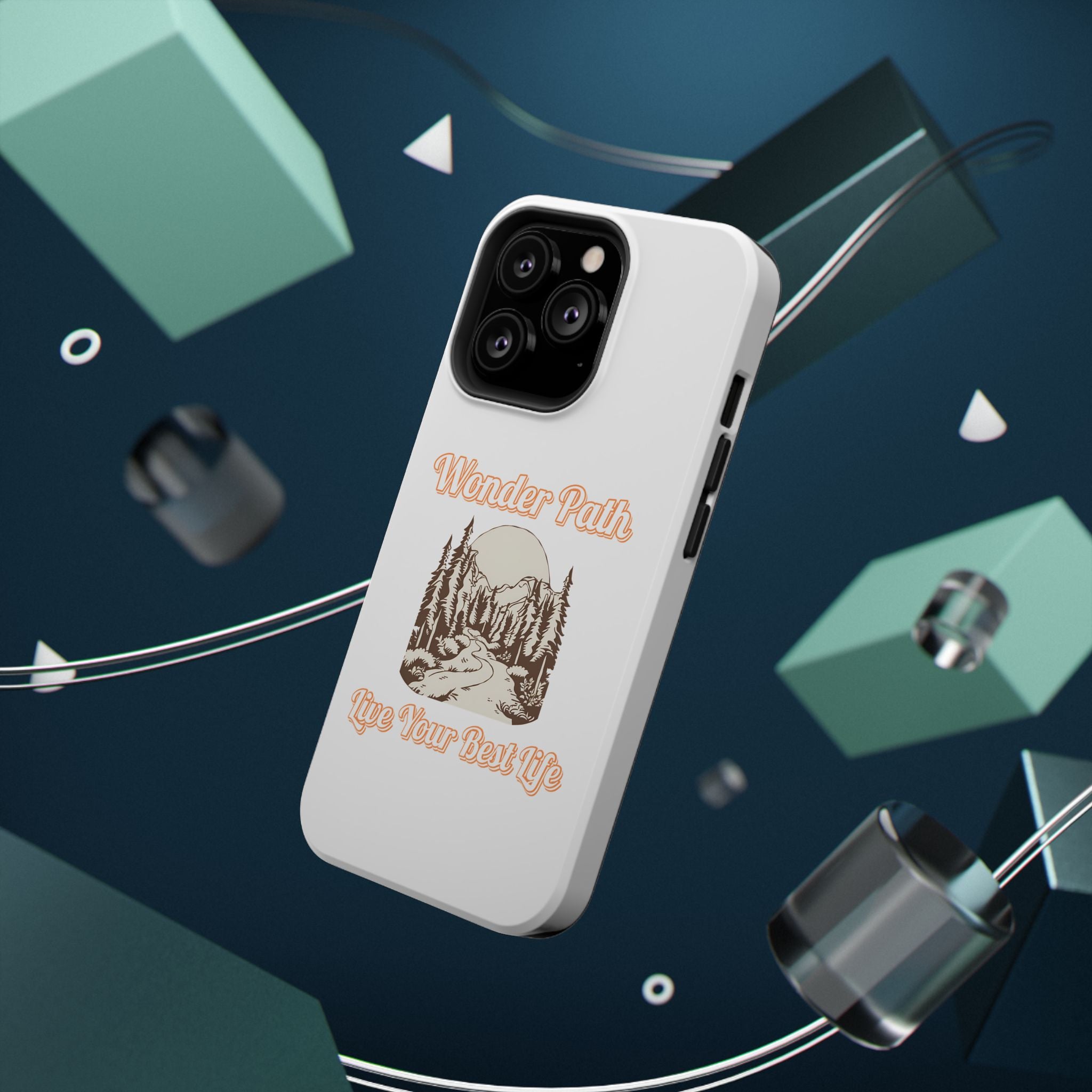 Wonder Path Impact-Resistant Phone Case - Live Your Best Life Design
