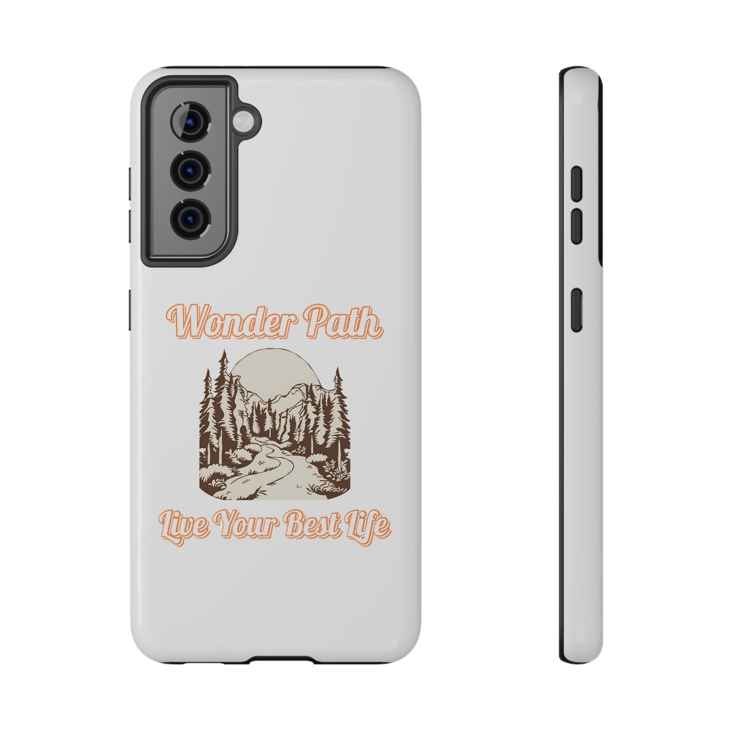 Wonder Path Impact-Resistant Phone Case - Live Your Best Life Design