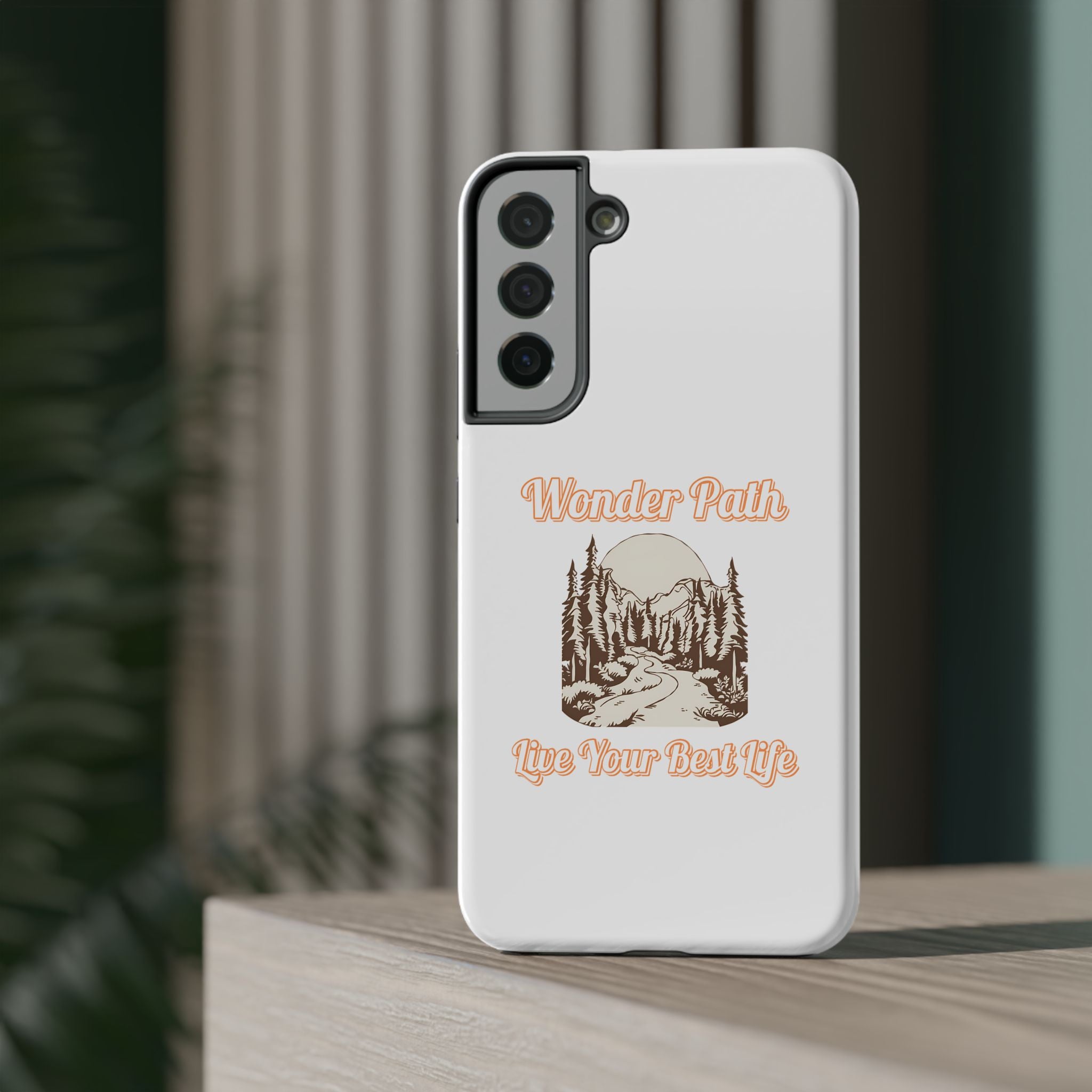 Wonder Path Impact-Resistant Phone Case - Live Your Best Life Design