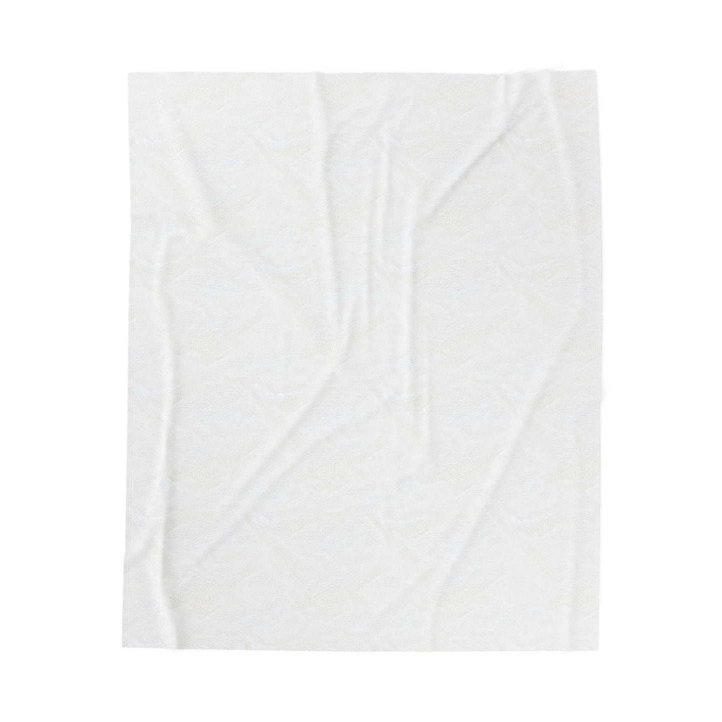 Velveteen Plush Blanket — ‘Wonder Path Creating Love’ Giraffe Safari Throw