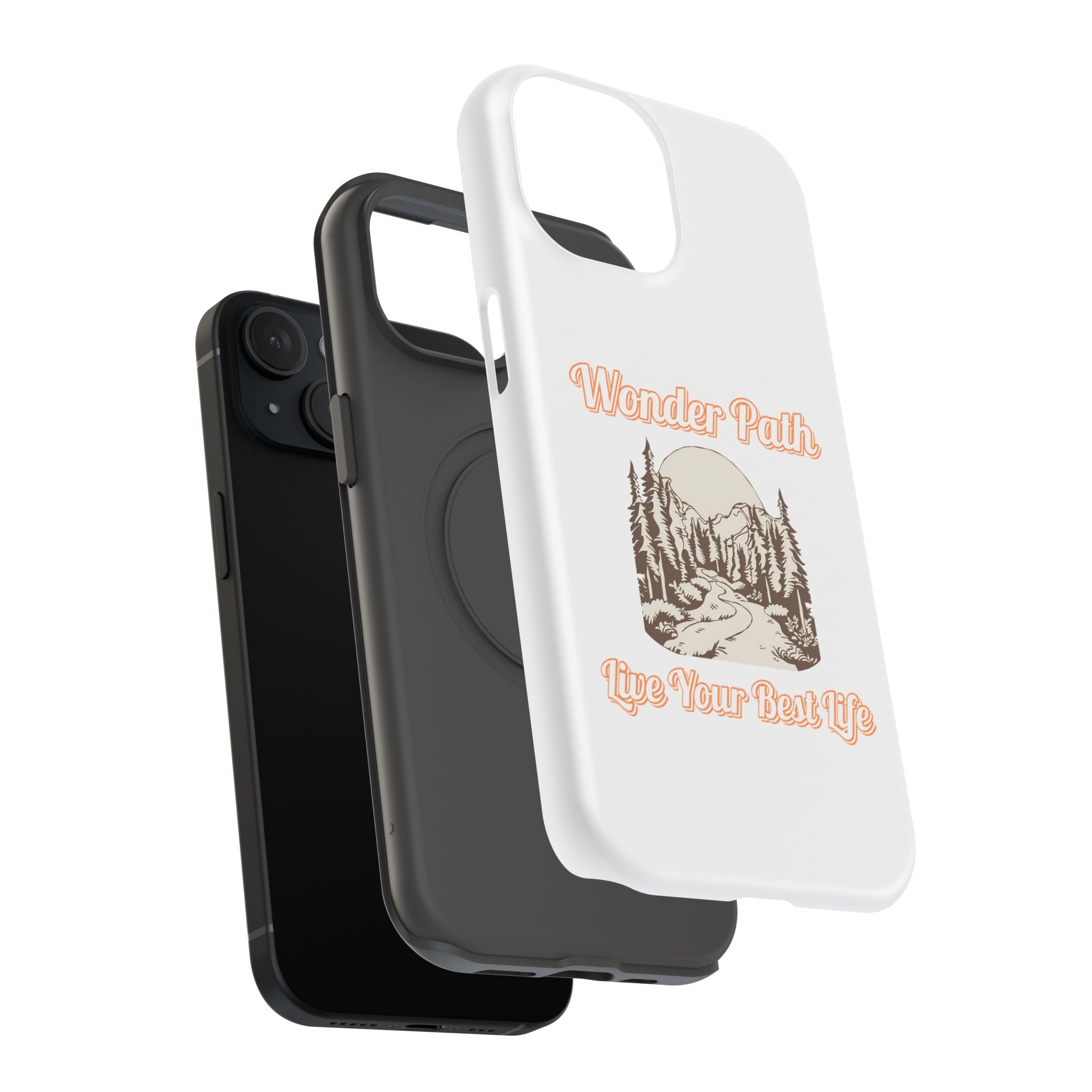 Wonder Path Impact-Resistant Phone Case - Live Your Best Life Design
