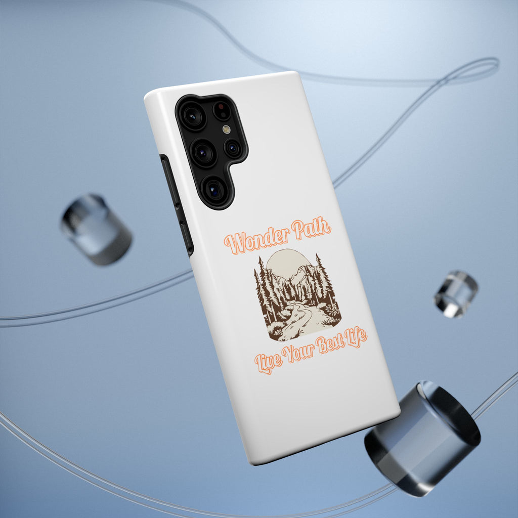 Wonder Path Impact-Resistant Phone Case - Live Your Best Life Design