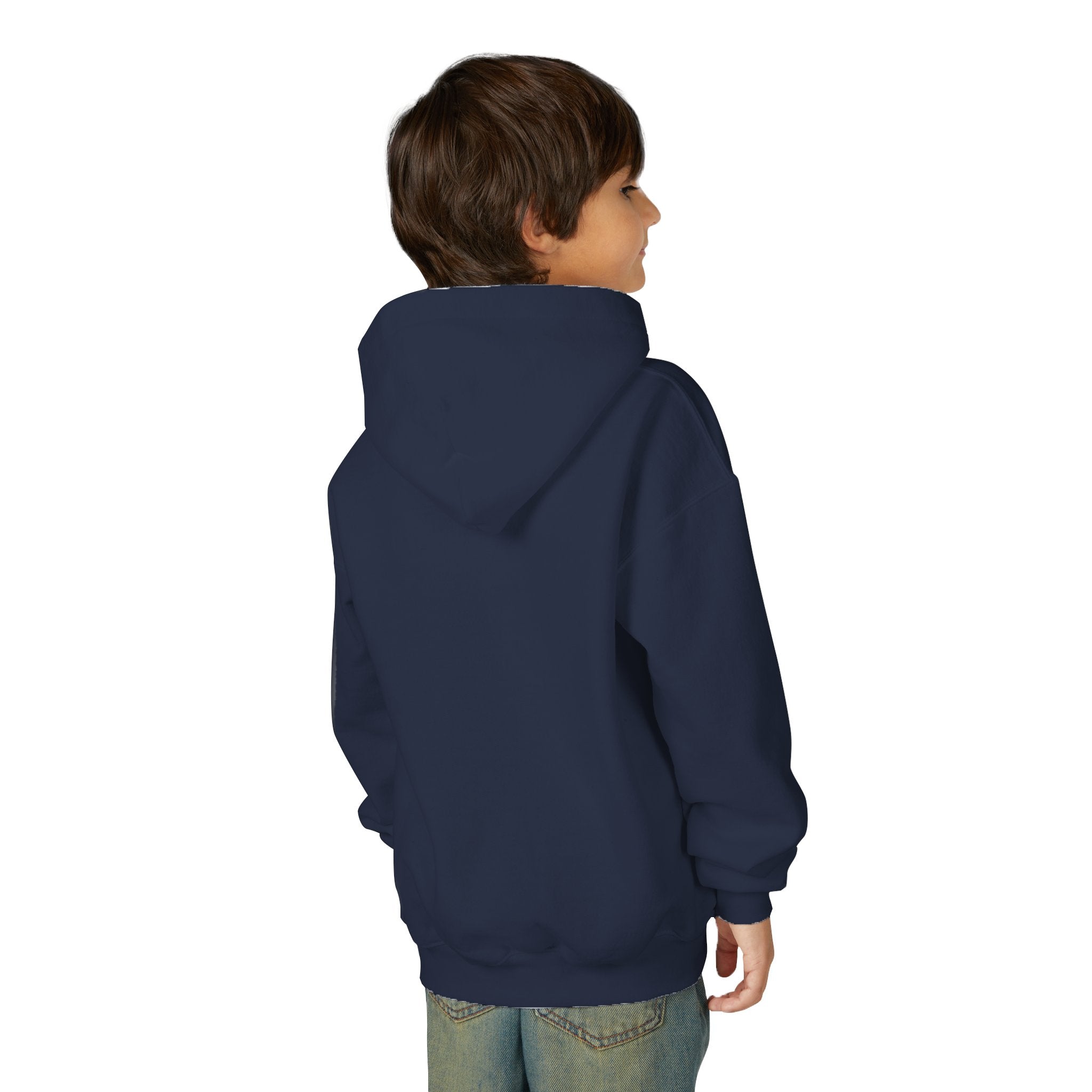 Bigfoot Fishing Youth Hoodie, Adventure Sweatshirt, Outdoor Fun, Gift for Kids, Bigfoot Lovers, Hooded Sweatshirt for Camping