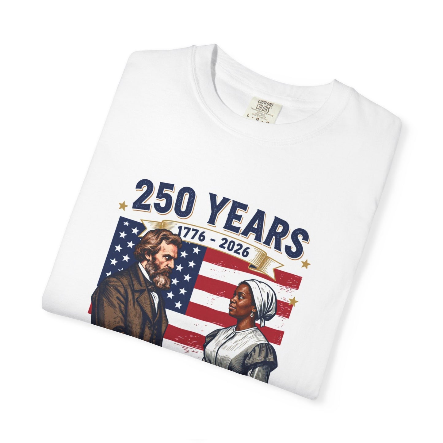 Liberty Is Love T-Shirt — 250 Years 1776–2026 Patriotic Anniversary Tee