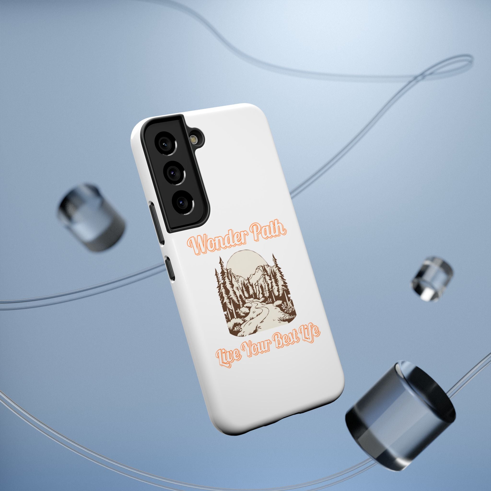 Wonder Path Impact-Resistant Phone Case - Live Your Best Life Design