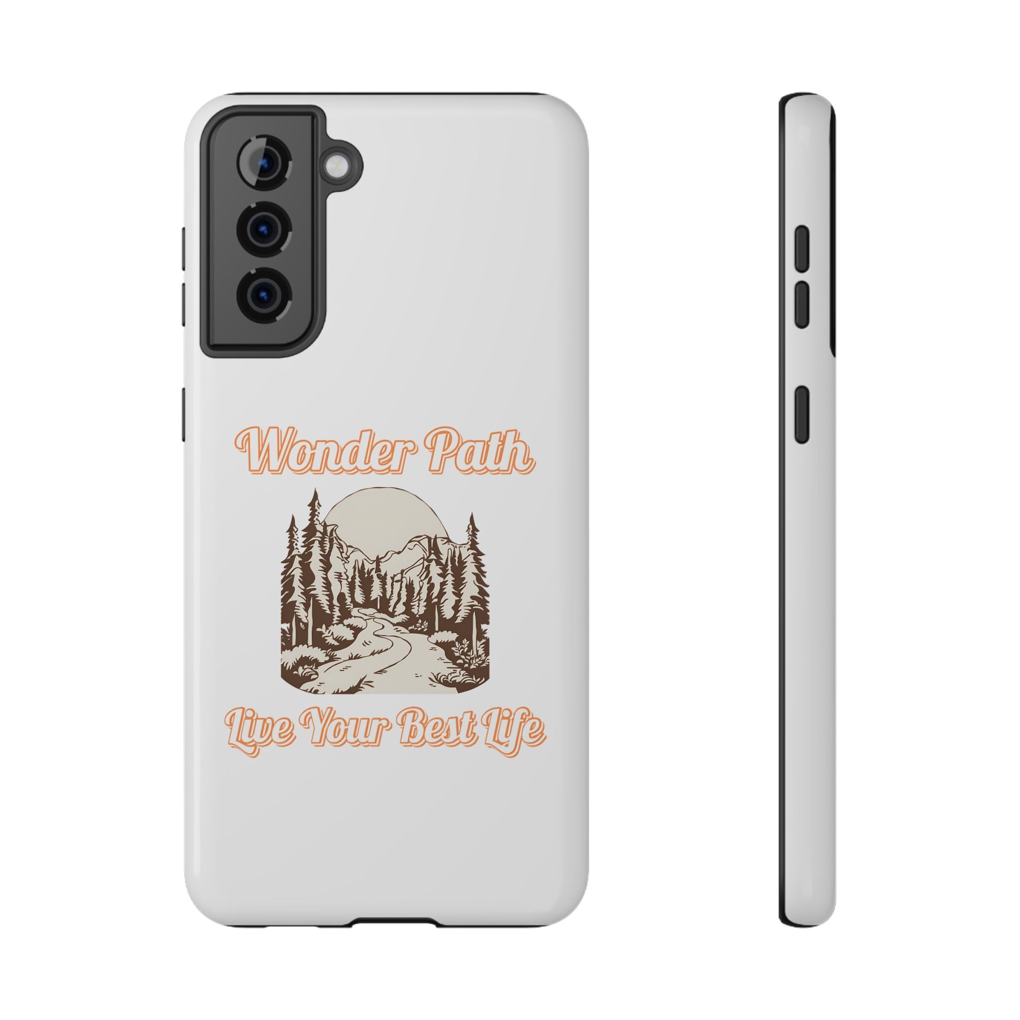 Wonder Path Impact-Resistant Phone Case - Live Your Best Life Design