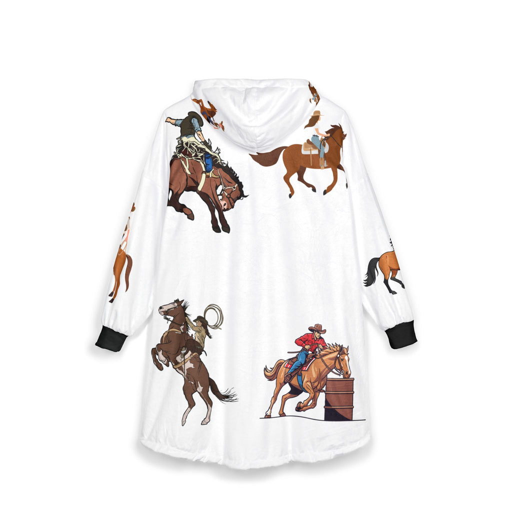 Empowering Joy Unisex Hooded Blanket