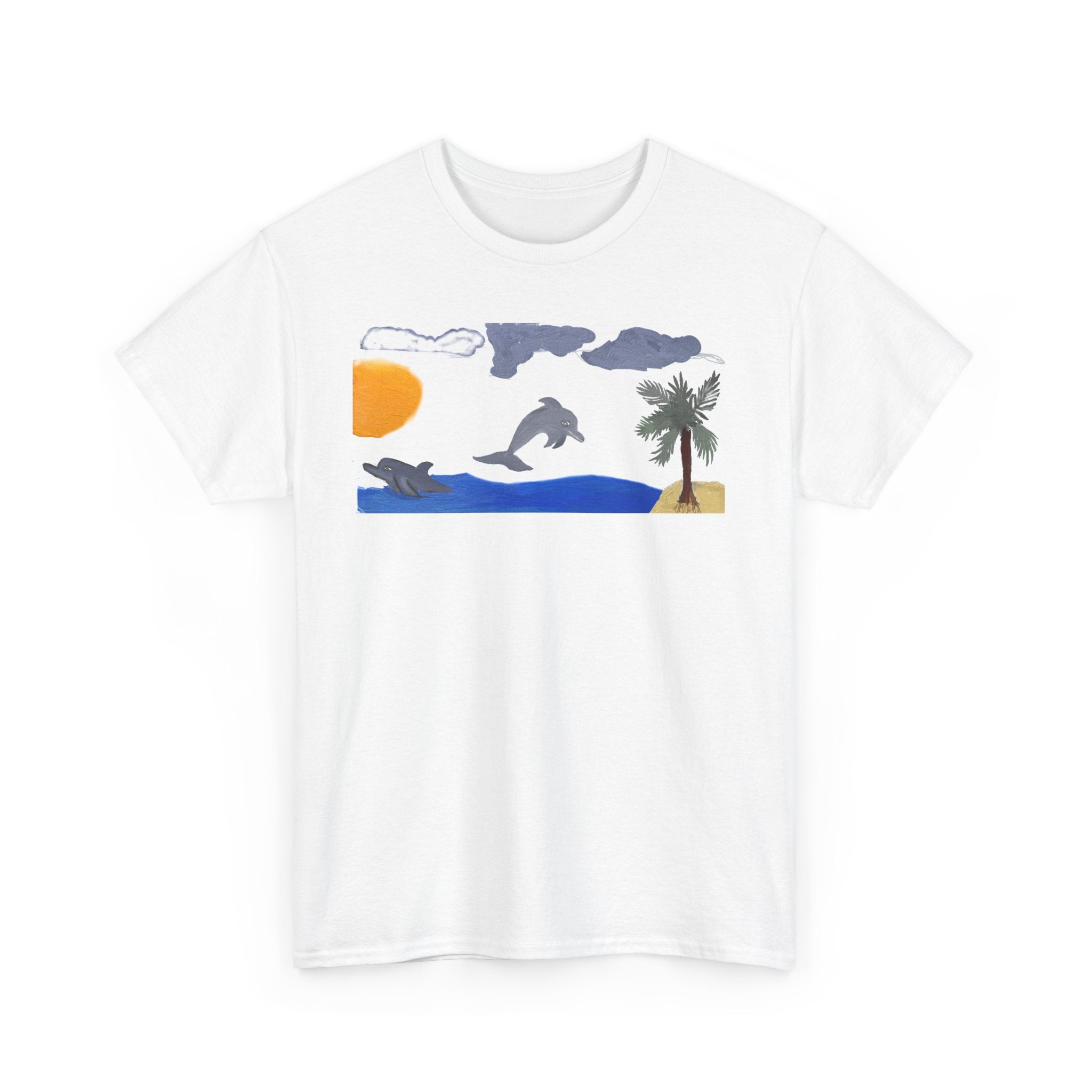 Dolphins playing