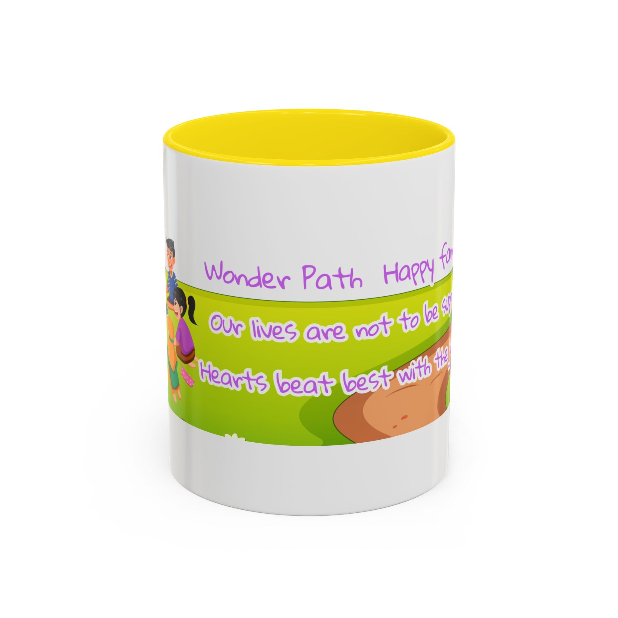 Whimsical Family Coffee Mug - Perfect Gift for Parents, Fun Kitchen Decor, Inspirational Drinkware, Housewarming Present, Joyful Vibes