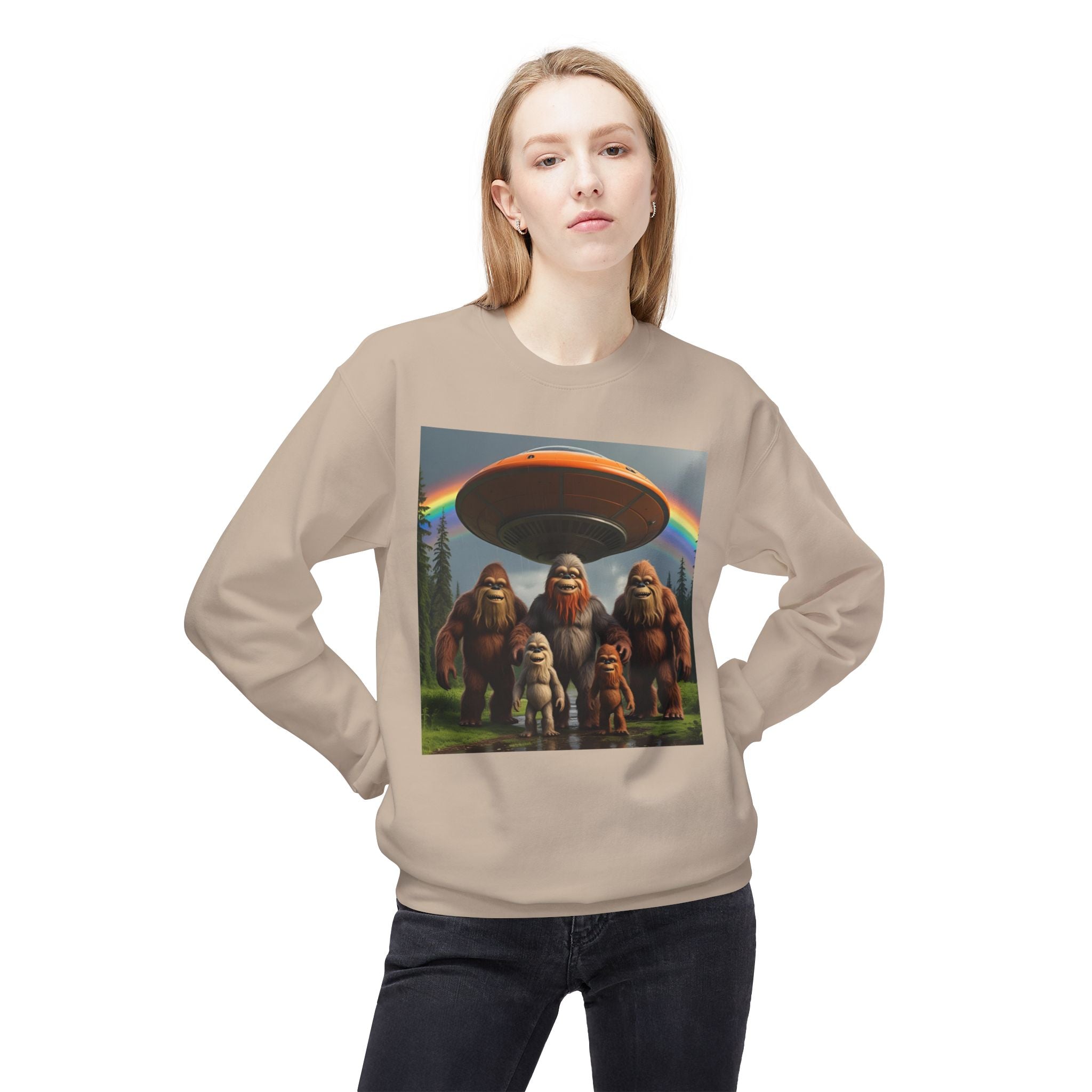 Unisex Midweight Softstyle Fleece Crewneck Sweatshirt