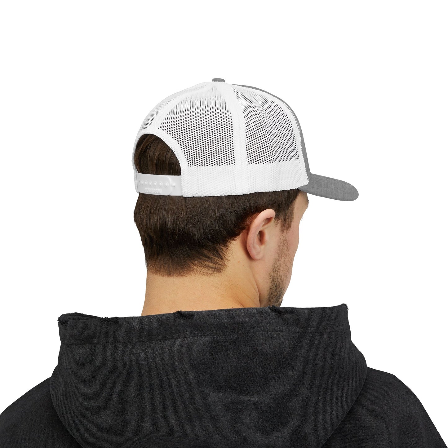 Patriotic Eagle Snapback Trucker Cap — USA Flag Graphic